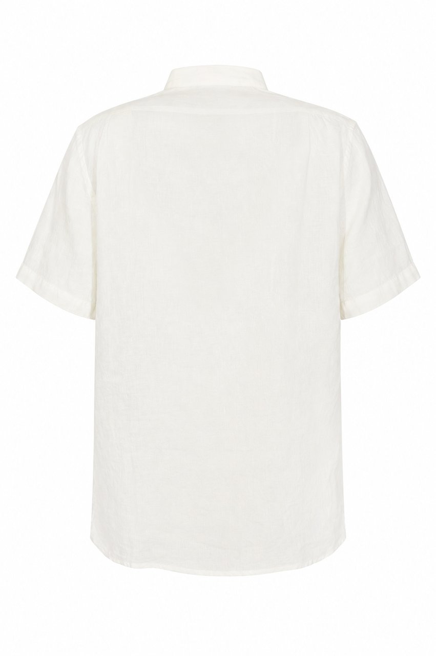 MC2 Saint Barth Shirts Linen 01 White Wit