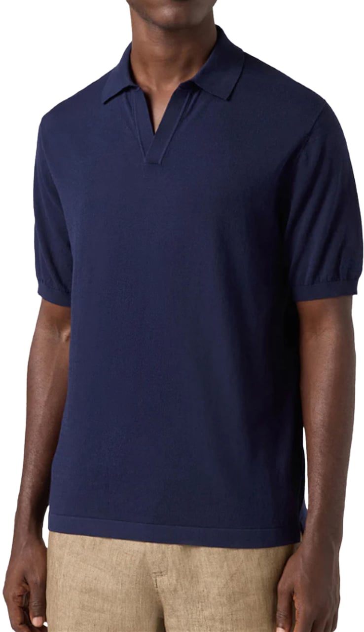 MC2 Saint Barth T-Shirts And Polos 61 Blue Navy Blauw