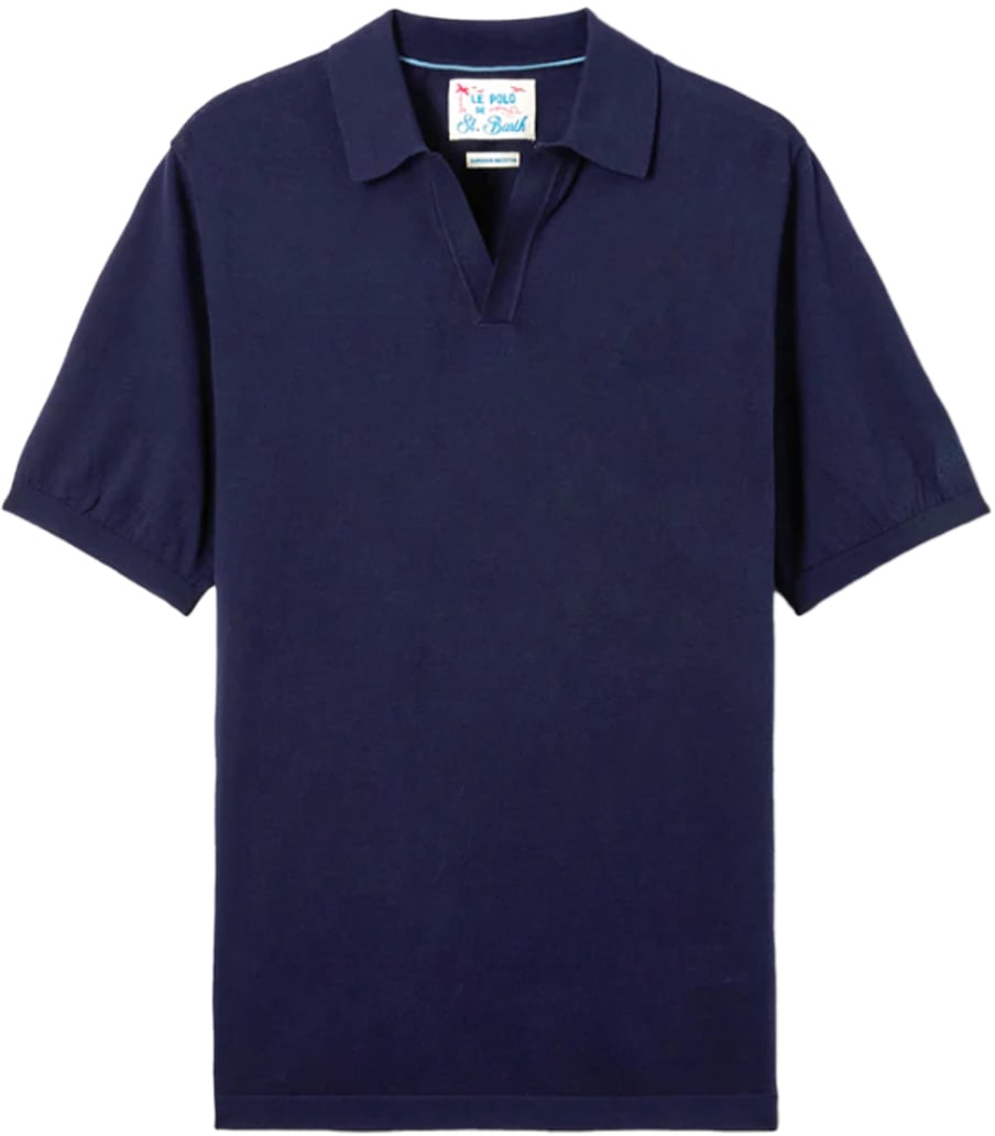 MC2 Saint Barth T-Shirts And Polos 61 Blue Navy Blauw