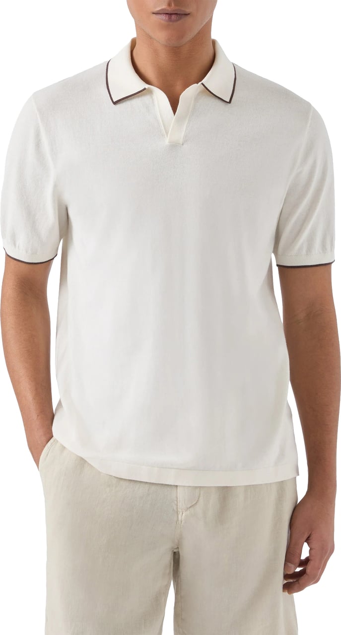 MC2 Saint Barth T-Shirts And Polos Crema Wit