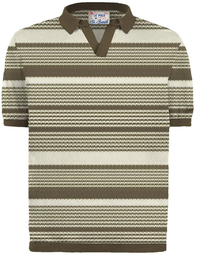 MC2 Saint Barth T-Shirts And Polos Marrone Bruin
