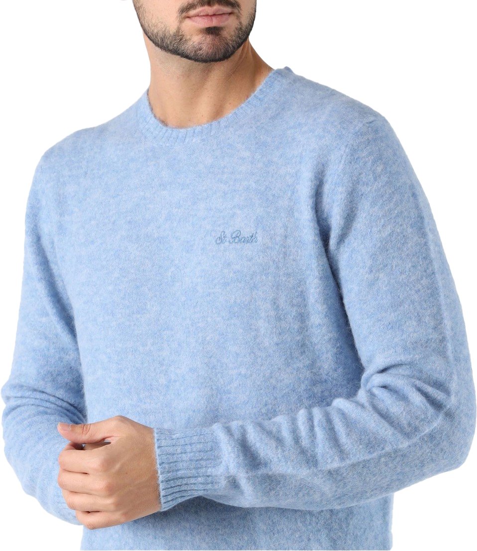 MC2 Saint Barth Sweaters Blue Blauw