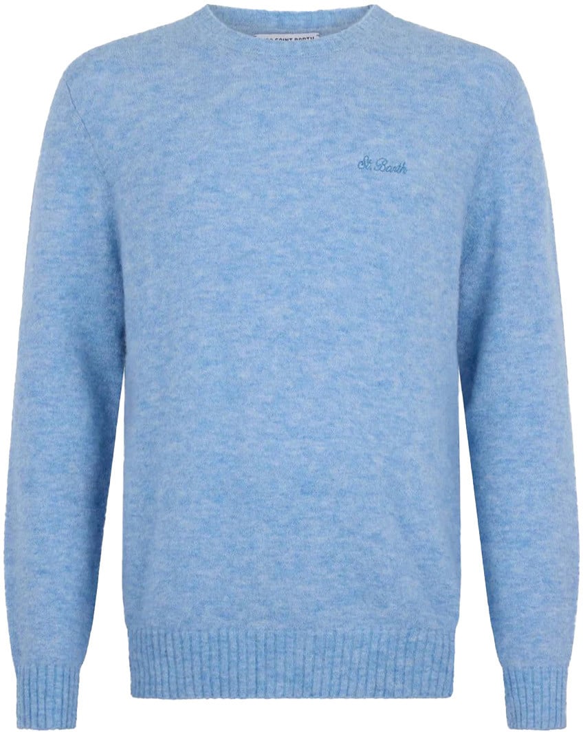 MC2 Saint Barth Sweaters Blue Blauw