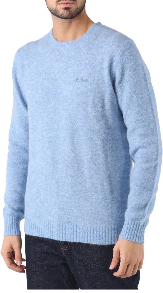 MC2 Saint Barth Sweaters Blue Blauw