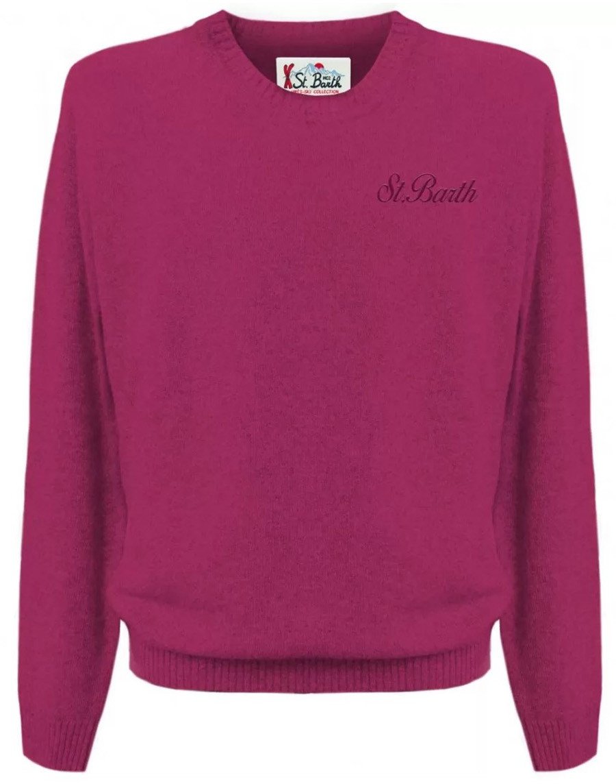 MC2 Saint Barth Sweaters Purple Paars