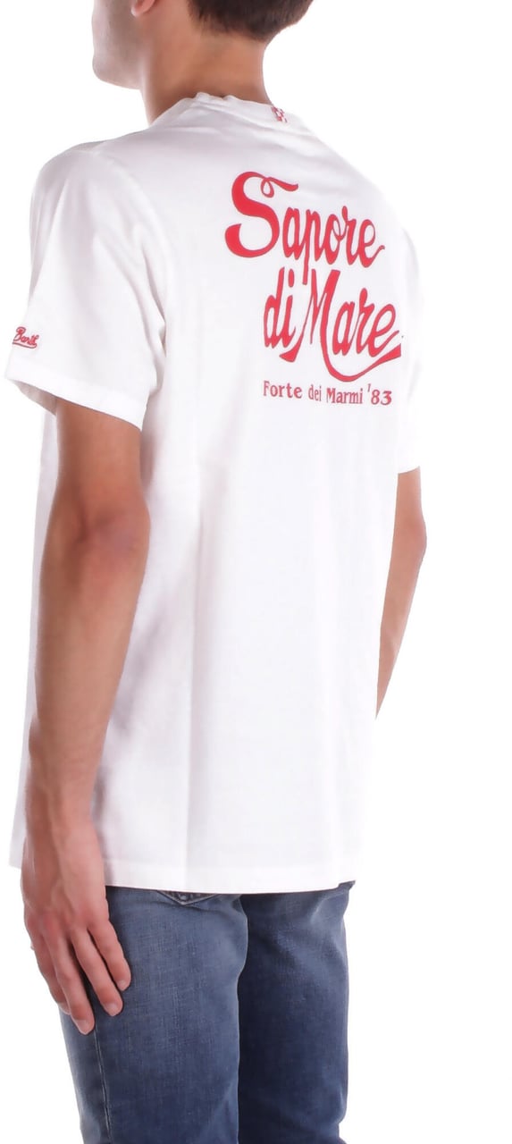 MC2 Saint Barth T-Shirts And Polos White Wit
