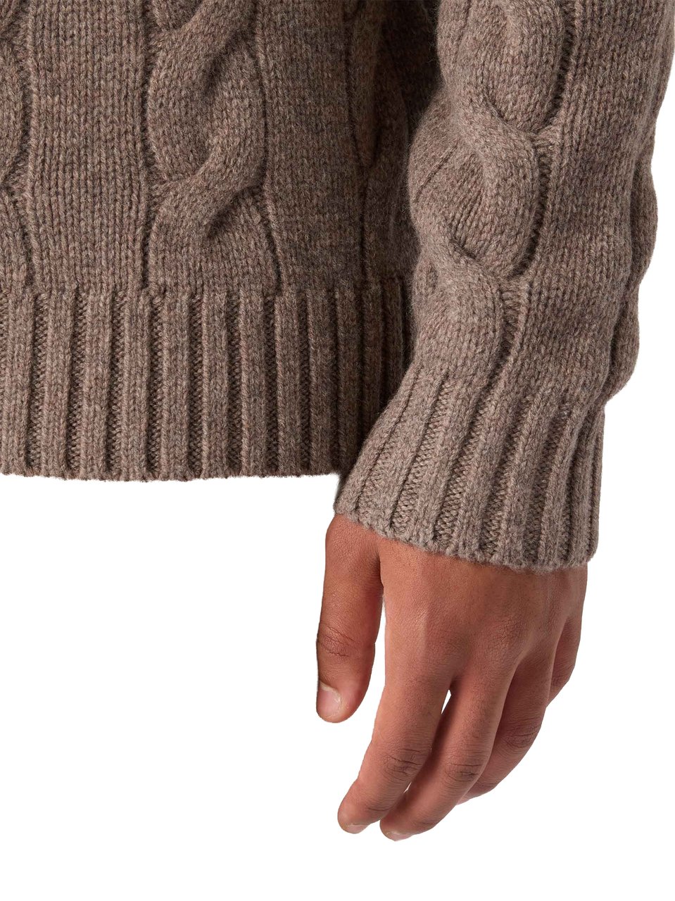 MC2 Saint Barth Sweaters Nocciola Taupe