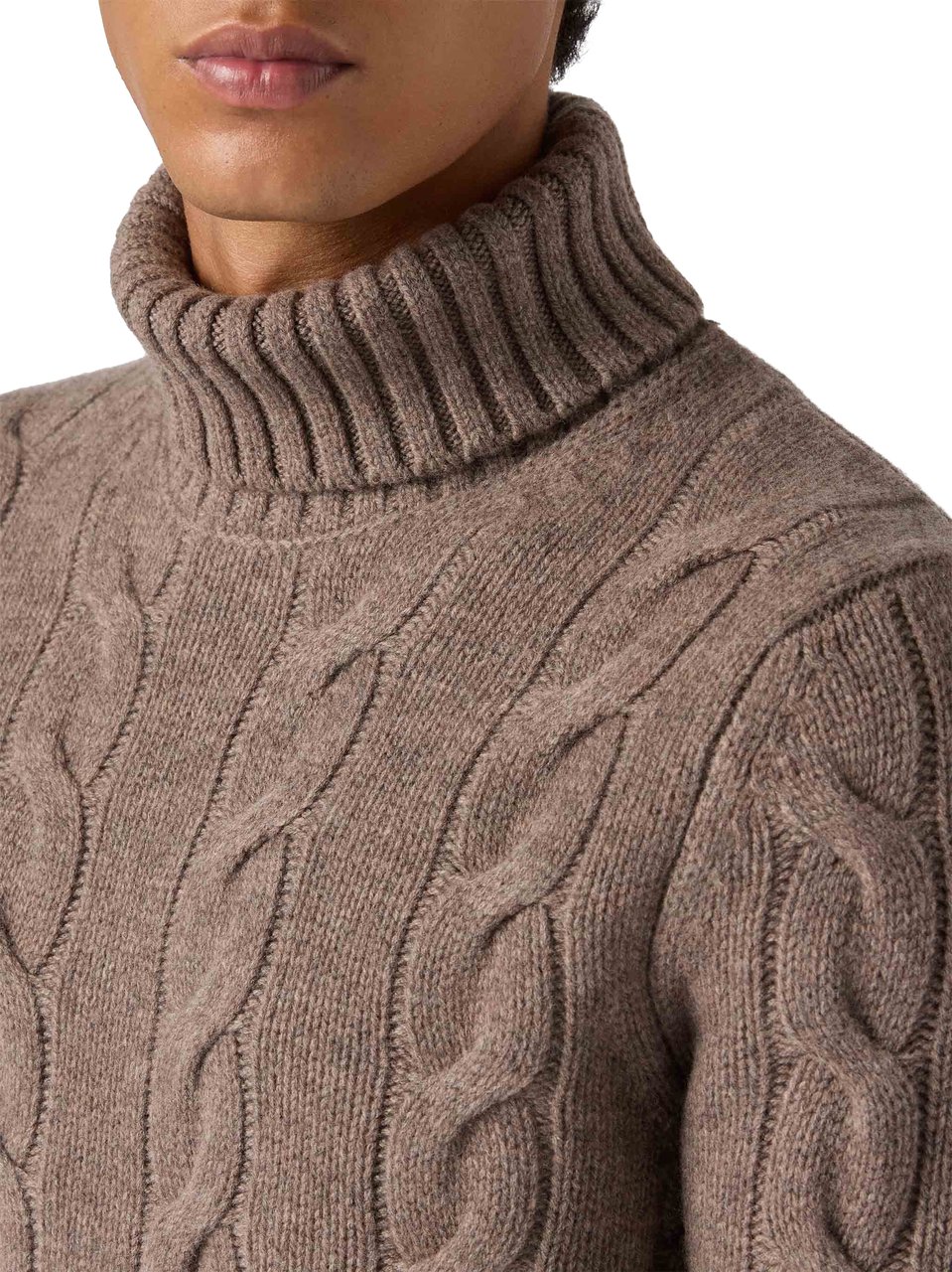 MC2 Saint Barth Sweaters Nocciola Taupe