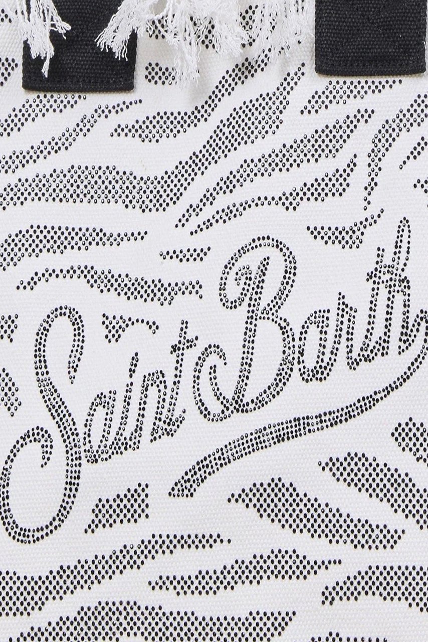 MC2 Saint Barth Bags Strass Zebra 1000 Wit