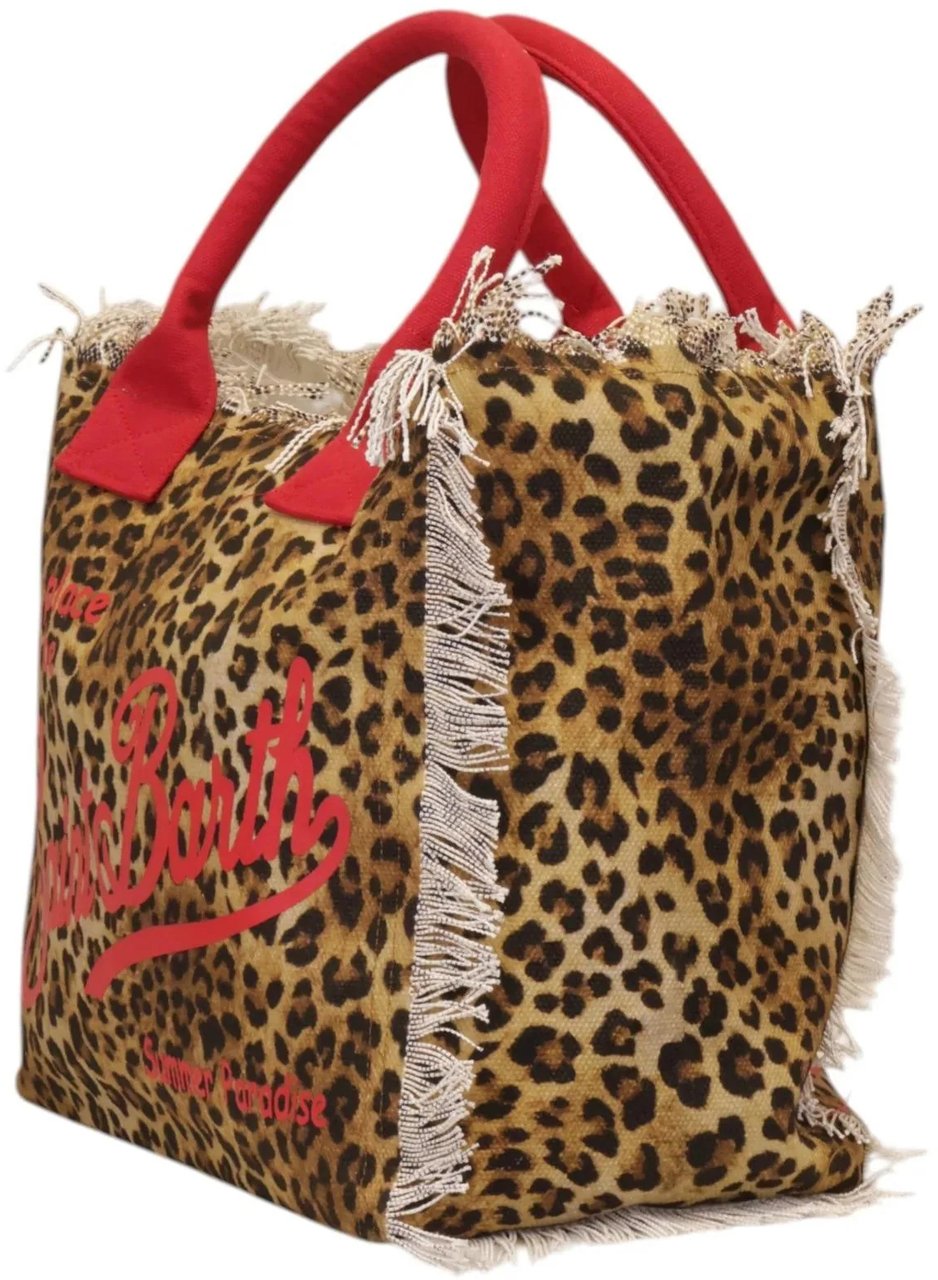 MC2 Saint Barth Bags Leopard/Rosso Beige