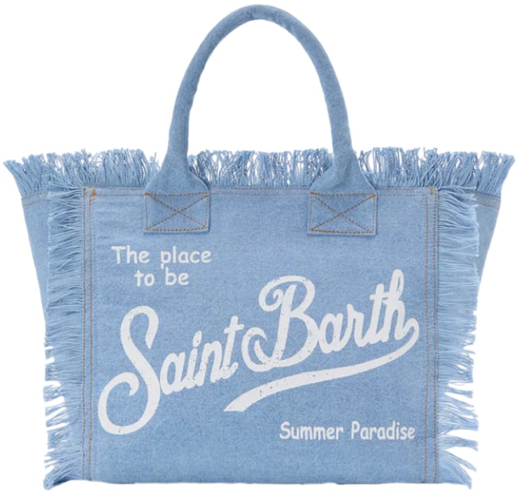 MC2 Saint Barth Bags Denim Light Blauw