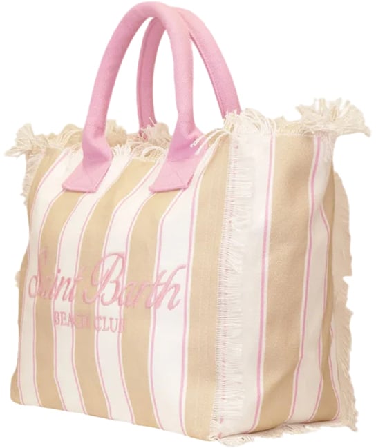 MC2 Saint Barth Bags 1121 Beach Stripes Beige