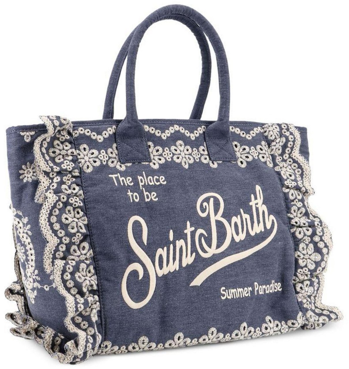 MC2 Saint Barth Bags Denim Blauw