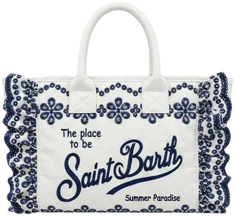 MC2 Saint Barth Bags Bianco/Blu Wit