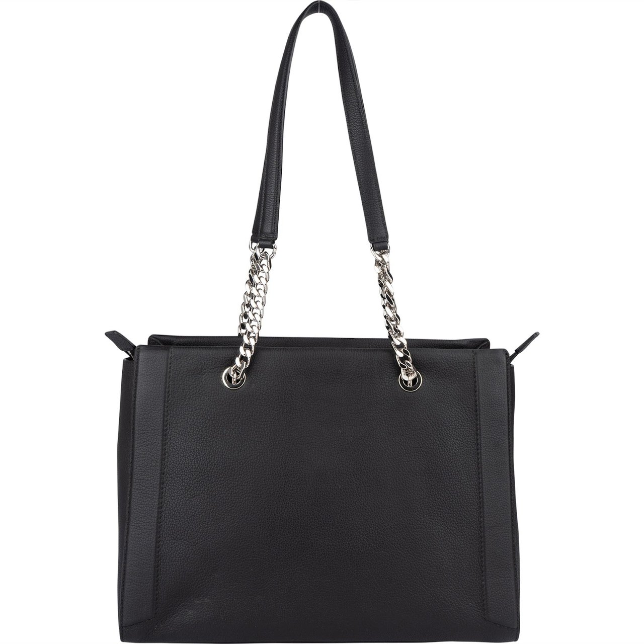 MCM MCM Leather Catherina Studded Tote Shoulder Bag Zwart