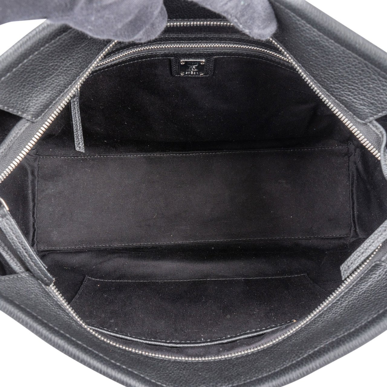 MCM MCM Leather Catherina Studded Tote Shoulder Bag Zwart