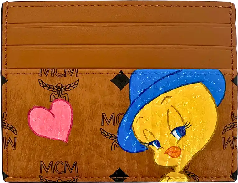 MCM MCM x Looney Tunes card holder / unworn Bruin