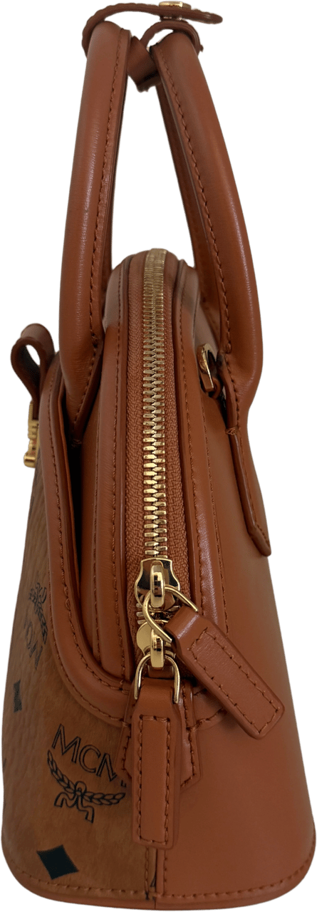 MCM MCM Tracy Tote Bag Small Brown / like new Bruin