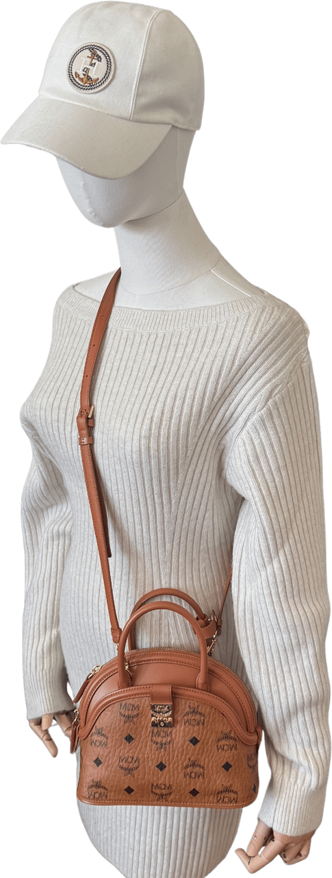 MCM MCM Tracy Tote Bag Small Brown / like new Bruin