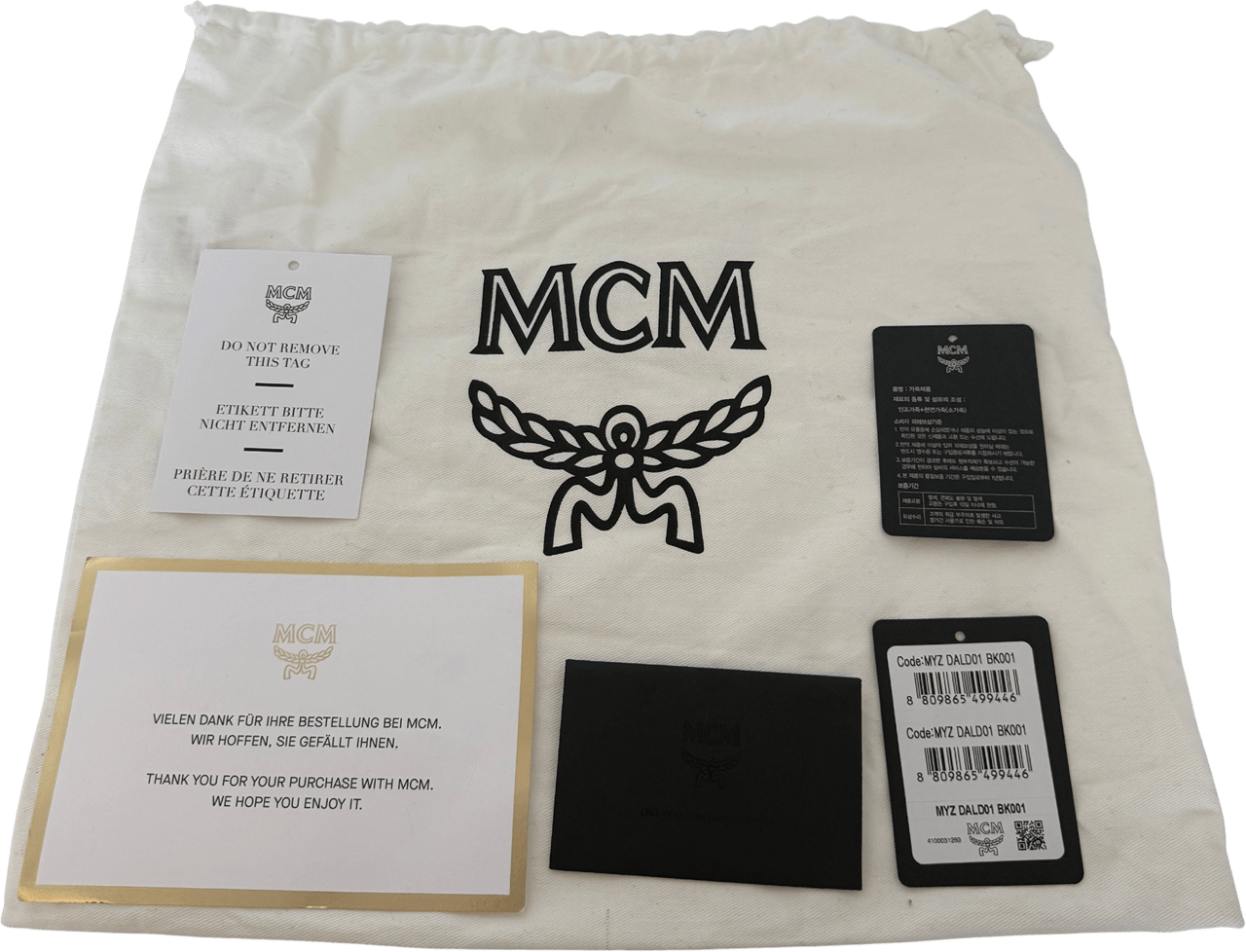MCM MCM Mode Travia Belt Bag Black / mint condition Zwart