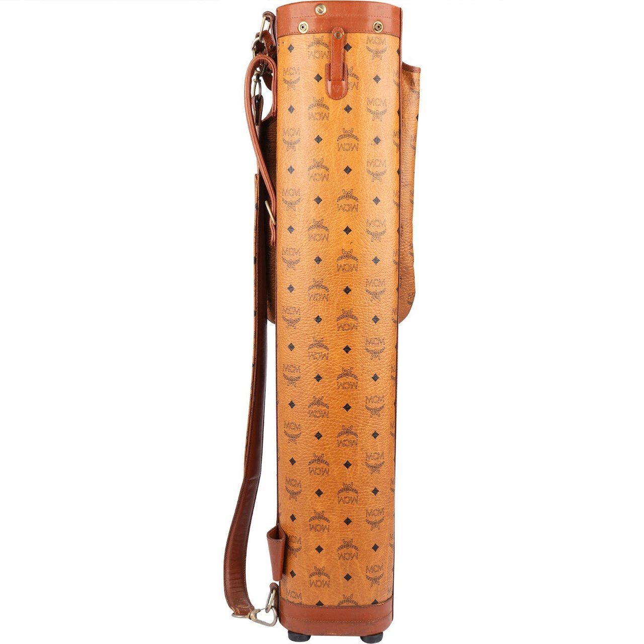 MCM MCM Monogram Visetos Golf Bag Bruin