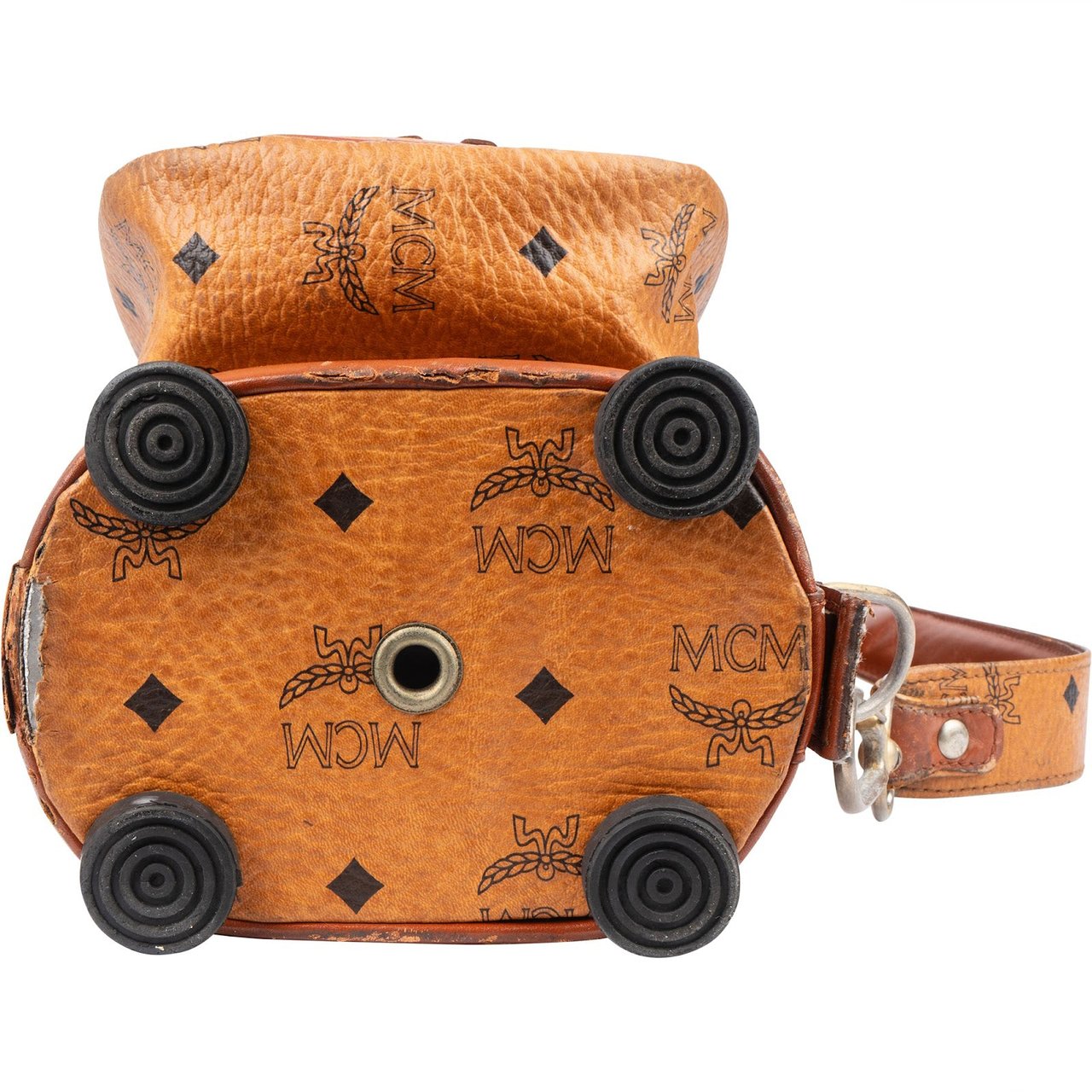 MCM MCM Monogram Visetos Golf Bag Bruin