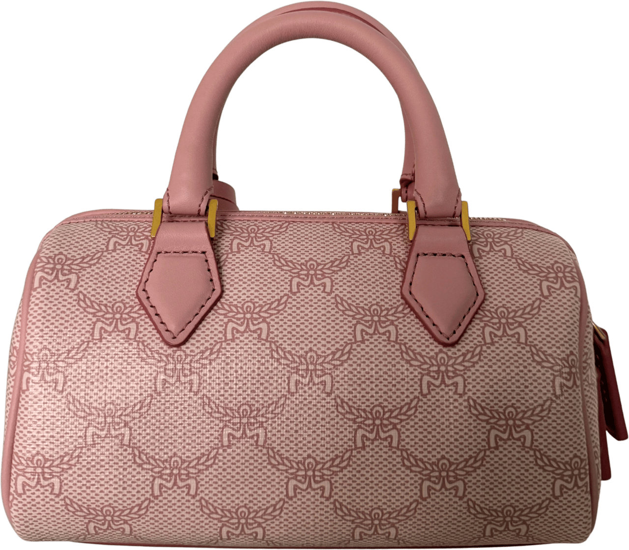 MCM MCM Ella Boston Bag Mini Rosa / neuwertig Roze