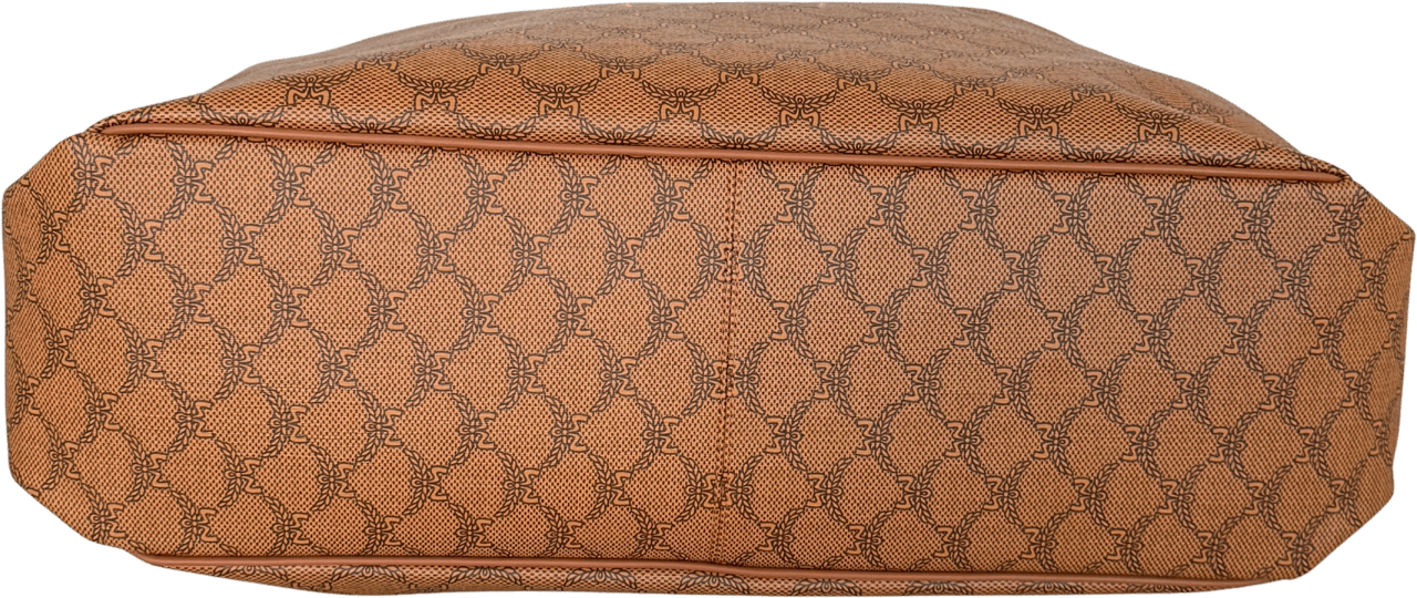 MCM MCM Himmel Lauretos Tote Bag XL Cognac / neuwertig Bruin
