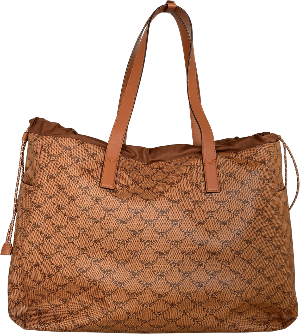 MCM MCM Himmel Lauretos Tote Bag XL Cognac / neuwertig Bruin