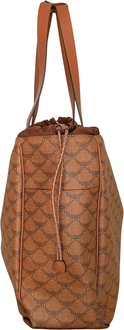 MCM MCM Himmel Lauretos Tote Bag XL Cognac / neuwertig Bruin