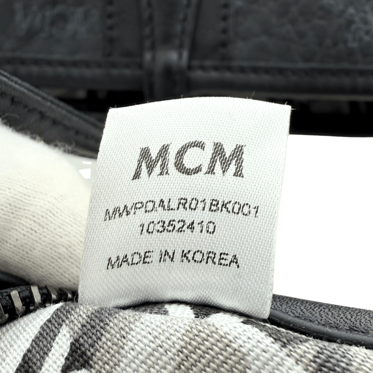 MCM MCM Liz Wendeshopper Mini Schwarz / neuwertig Zwart