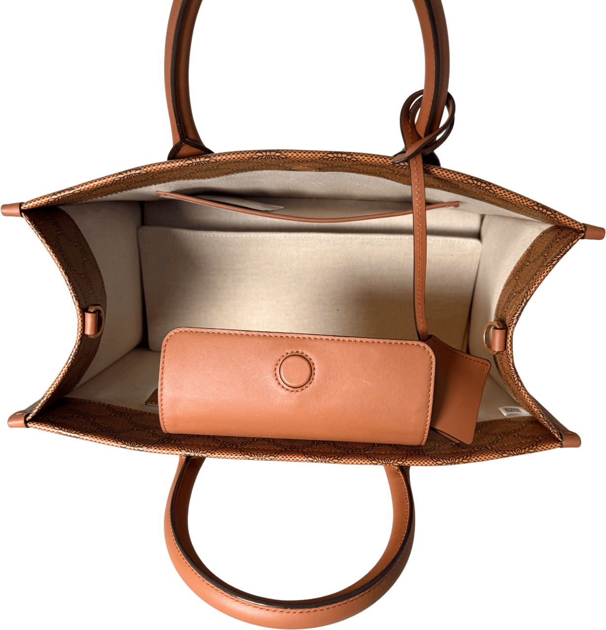 MCM MCM Himmel Tote Bag in Lauretos-Canvas Cognac / neuwertig Bruin