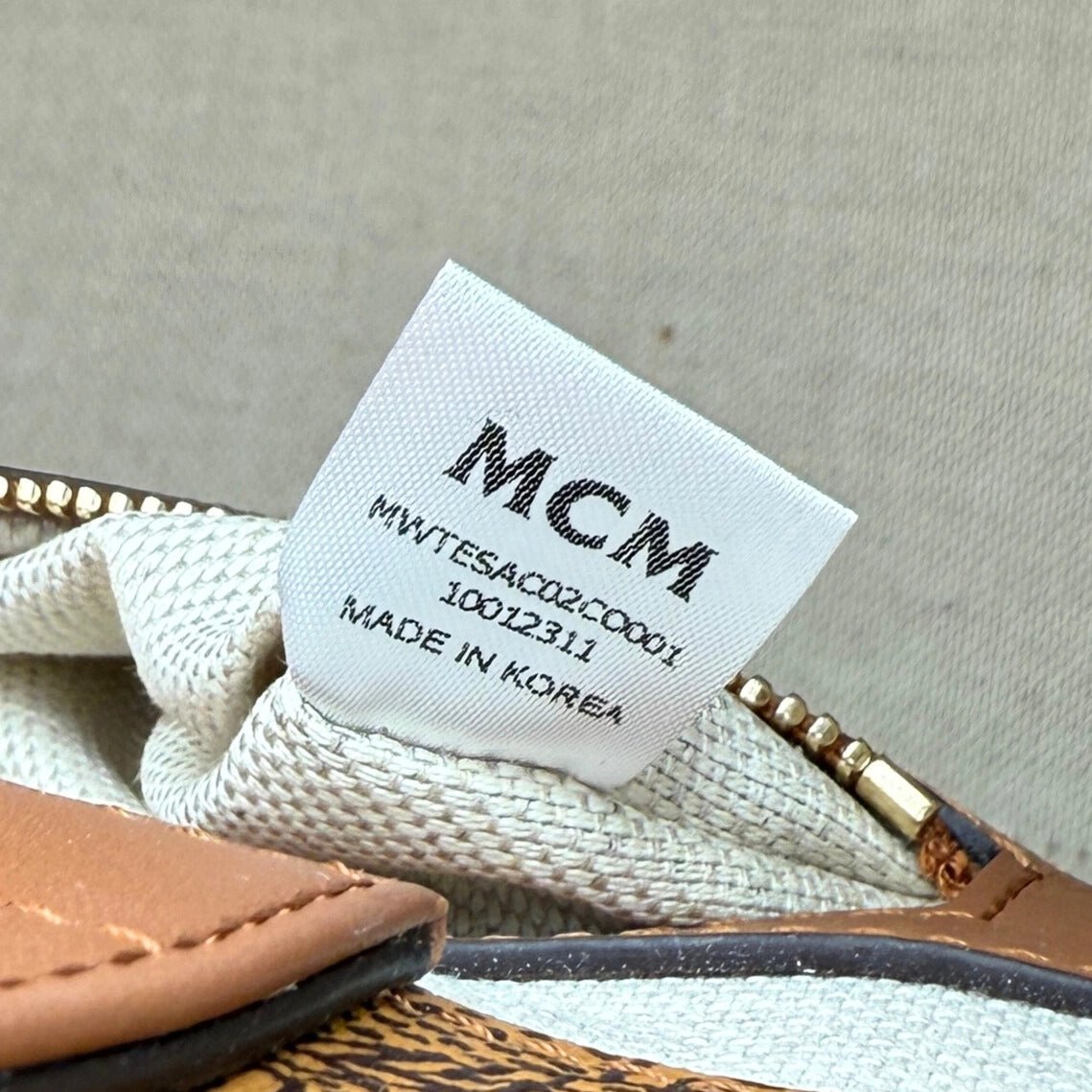 MCM MCM Himmel Tote Bag in Lauretos-Canvas Cognac / neuwertig Bruin