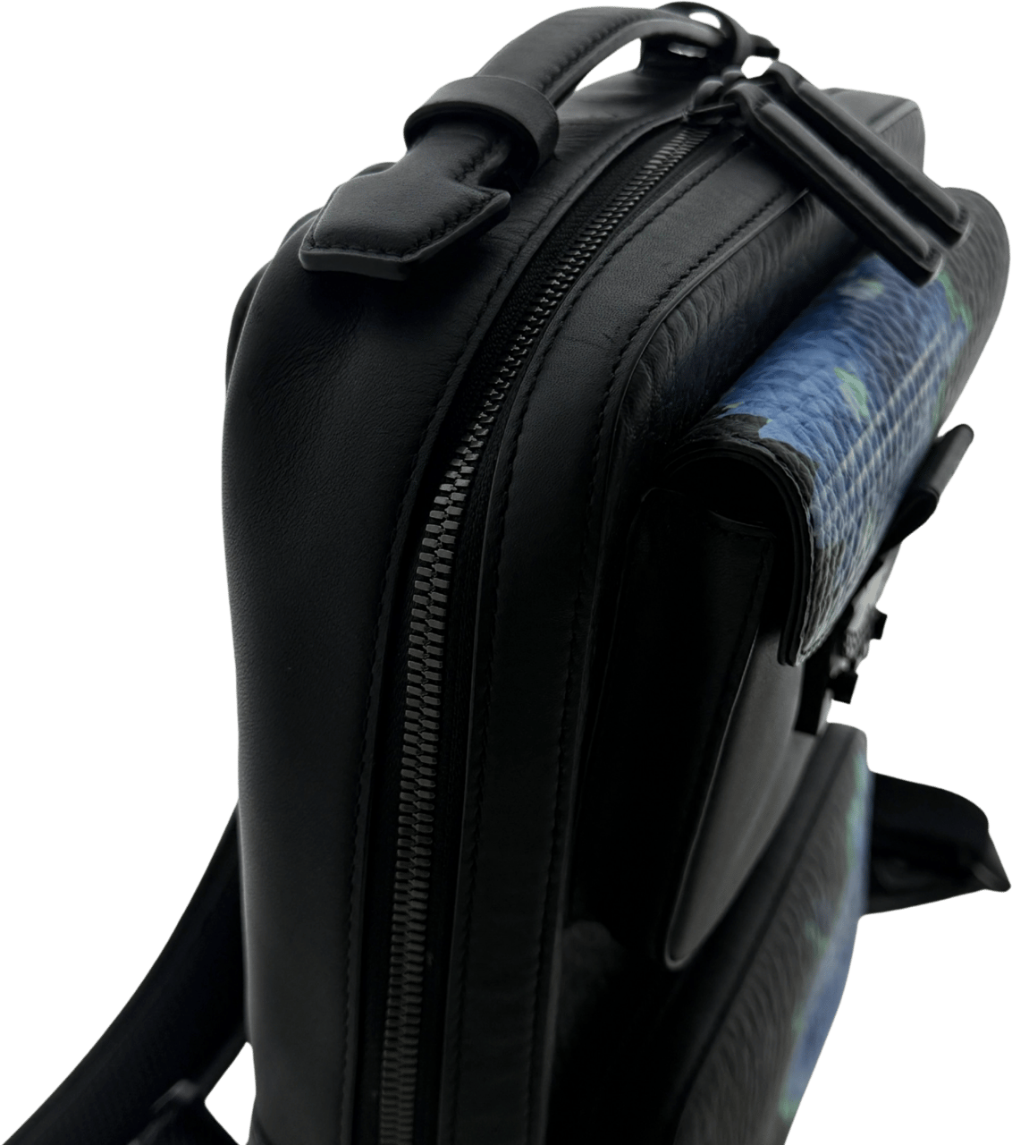 MCM MCM Tech Flower Rucksack Small Schwarz / sehr gut Zwart