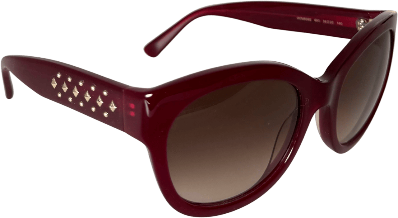MCM MCM Sonnenbrille MCM606S Bordeauxrot / neuwertig Rood