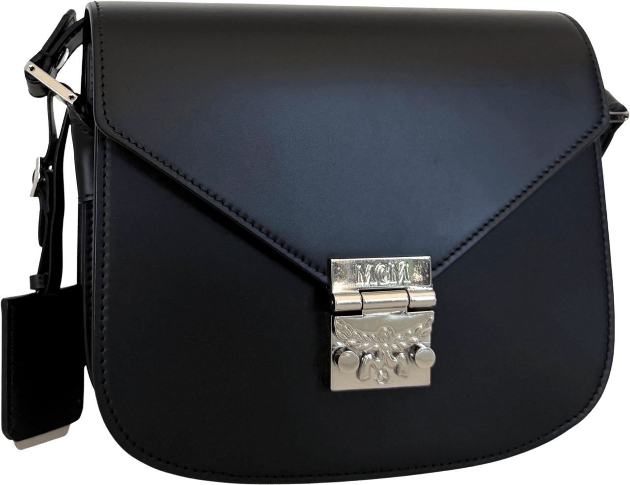 MCM MCM Patricia Umhängetasche Schwarz / neuwertig Zwart