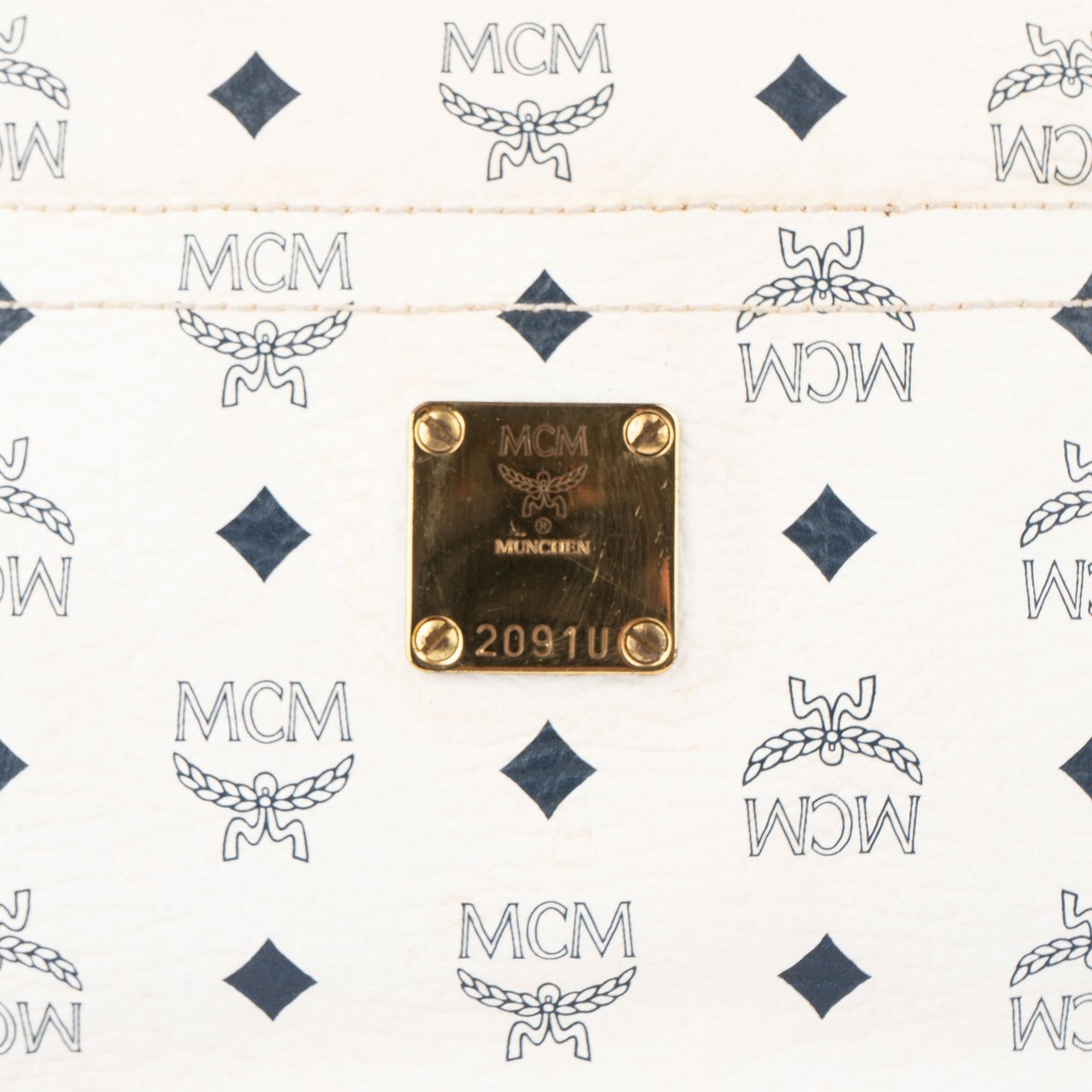MCM MCM Visetos Monogram Shoulder Bag Divers