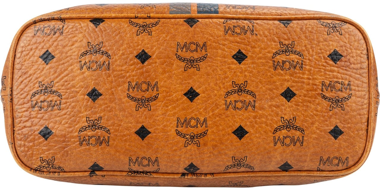 MCM MCM Monogram Visetos Monogram Liz Shoulder Bag Bruin