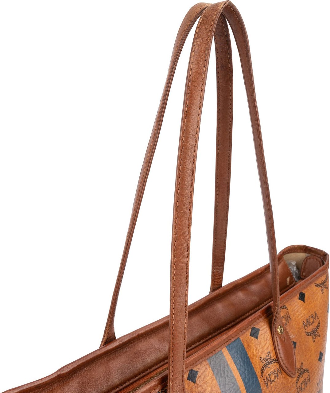 MCM MCM Monogram Visetos Monogram Liz Shoulder Bag Bruin