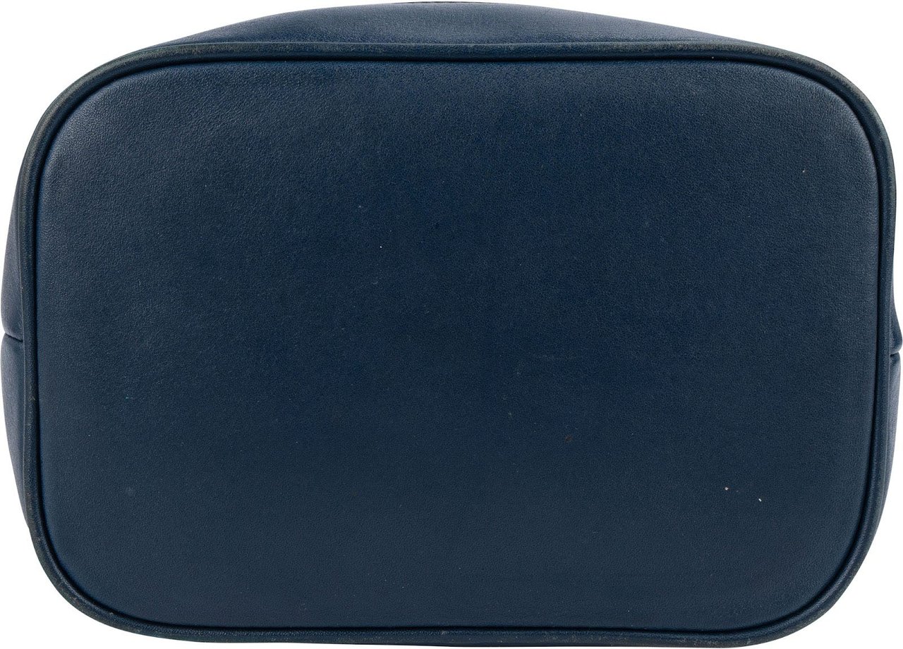 MCM MCM Monogram Visetos Drawstring Bucket Handbag Wit