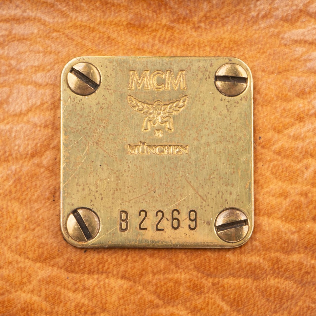 MCM MCM Visetos Monogram Boston Handbag Divers