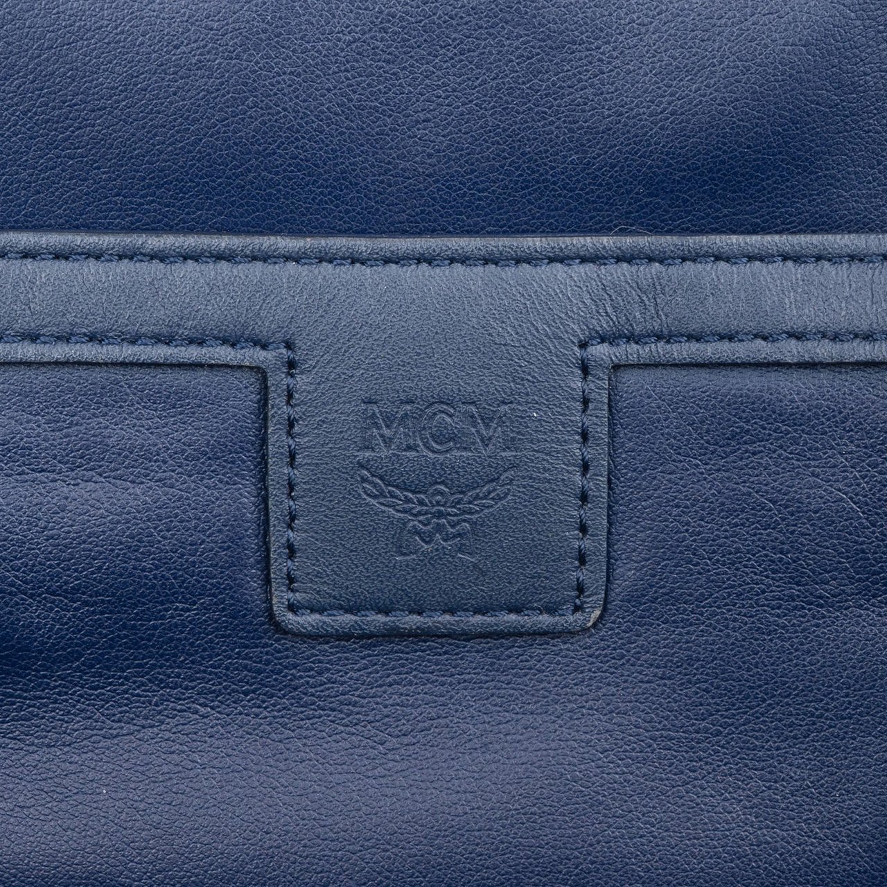 MCM MCM Monogram Visetos Stark Studded Backpack Wit