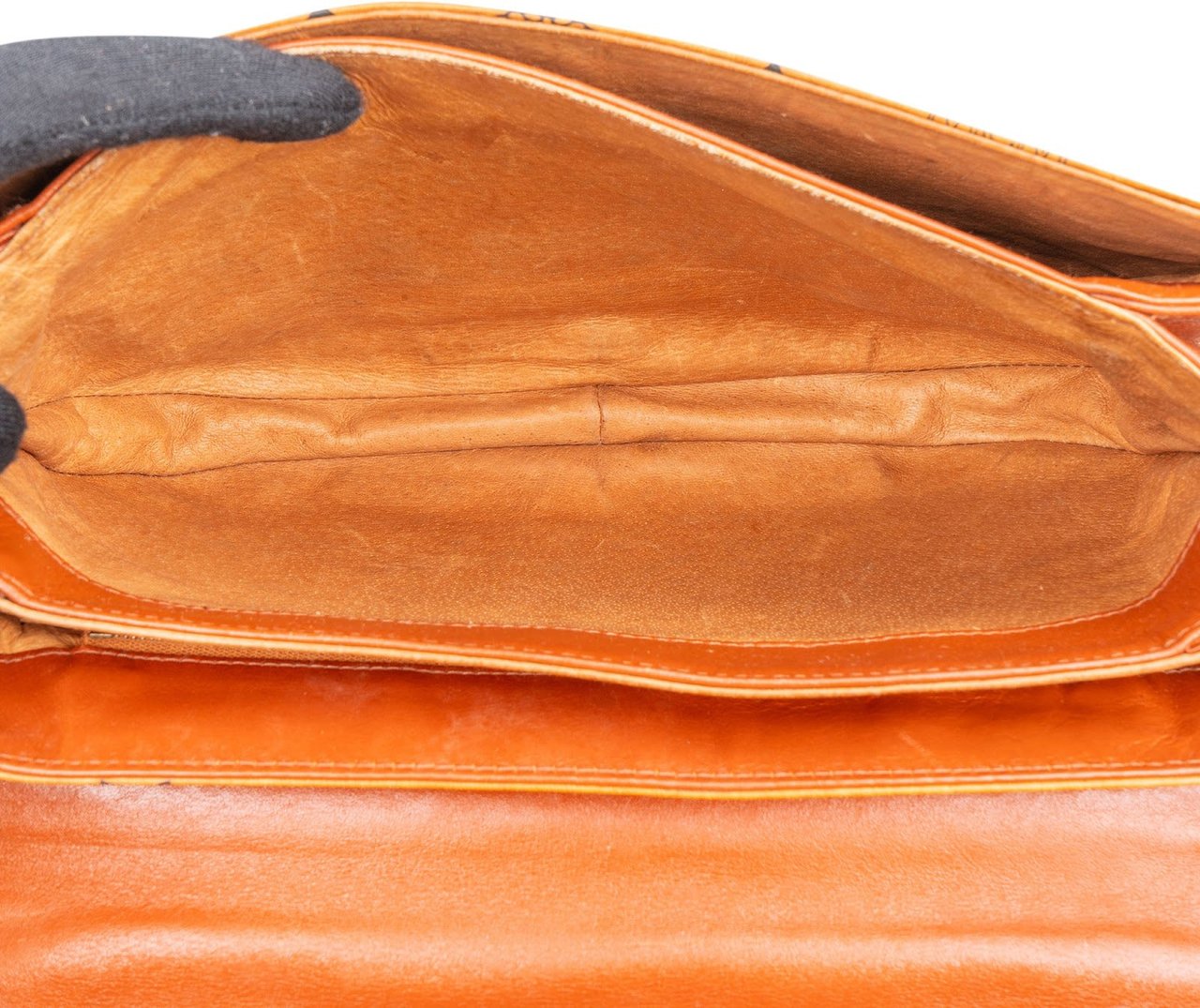 MCM MCM Monogram Visetos Half Moon Saddle Crossbody Bag Bruin