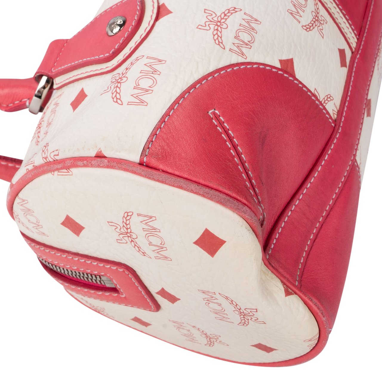 MCM MCM Visetos Monogram Bowling Handbag Divers