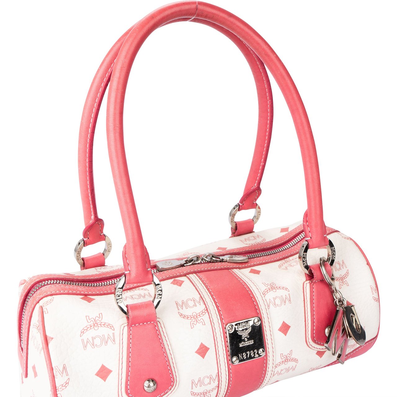 MCM MCM Visetos Monogram Bowling Handbag Divers