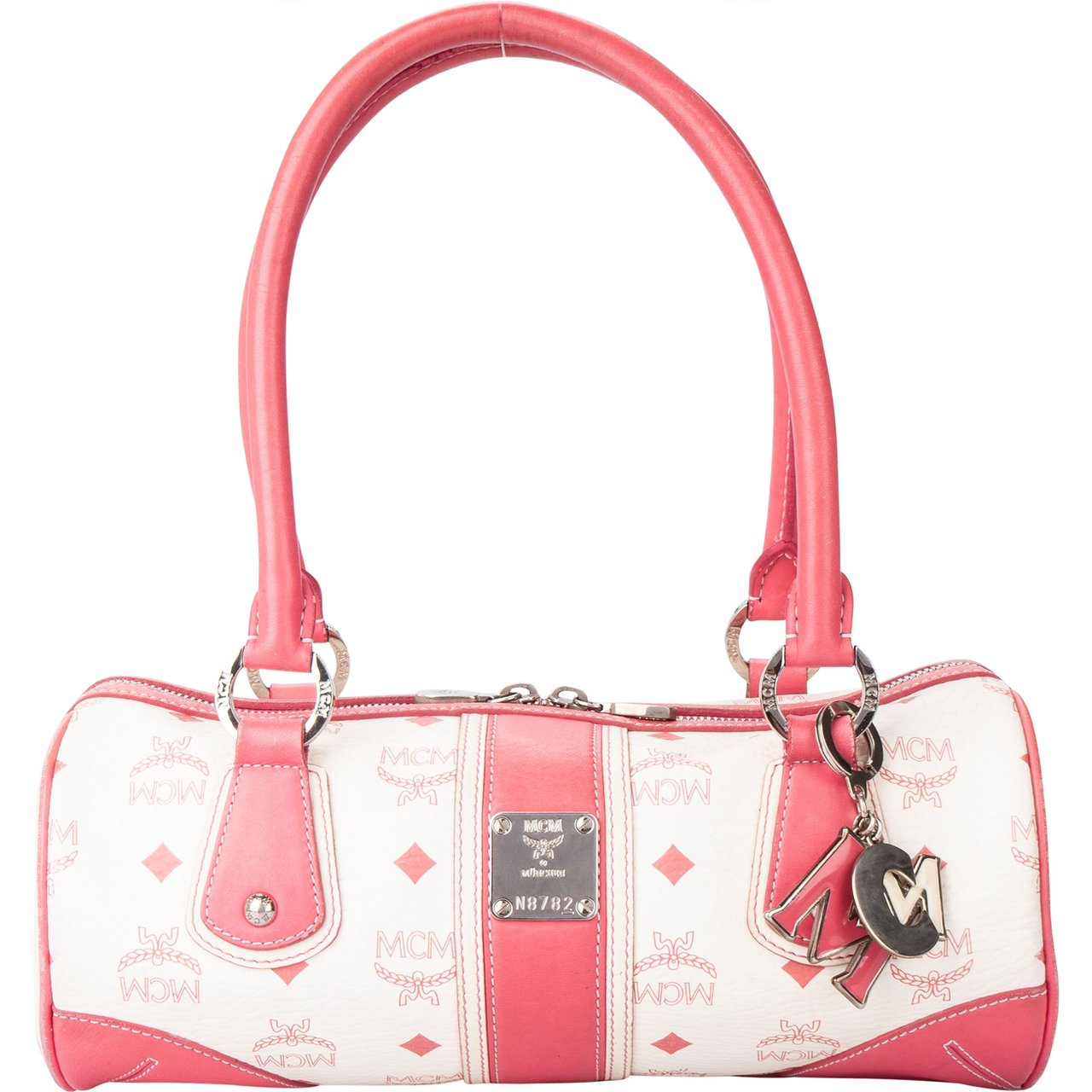 MCM MCM Visetos Monogram Bowling Handbag Divers