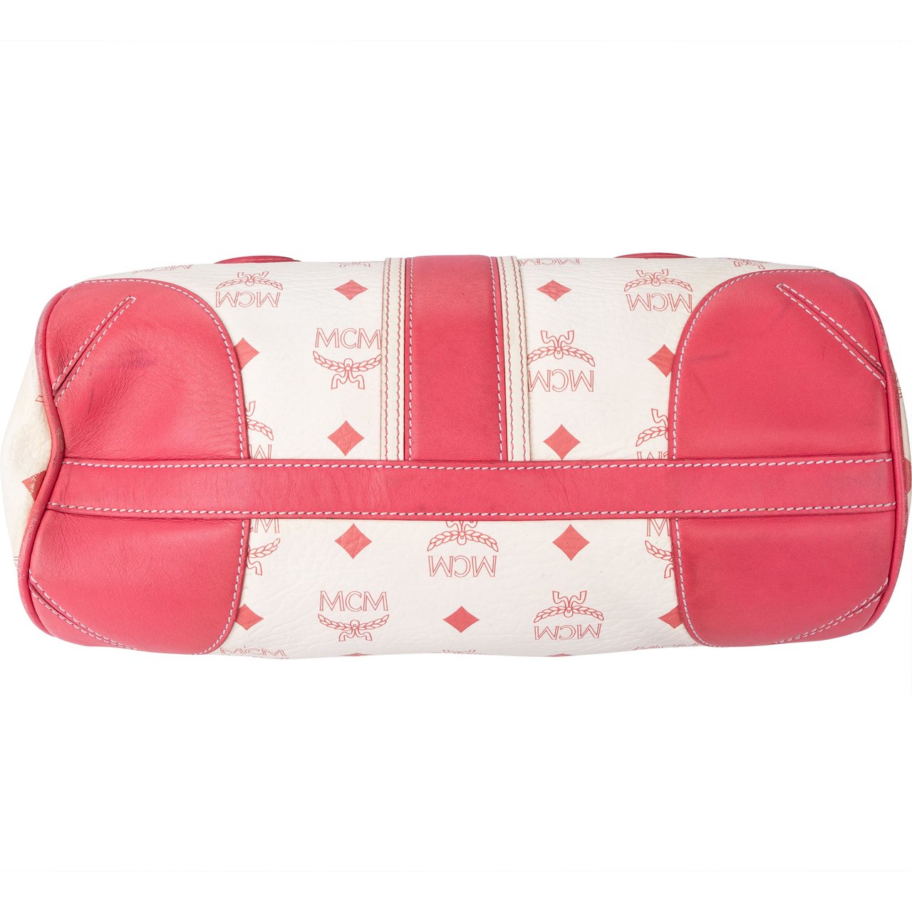 MCM MCM Visetos Monogram Bowling Handbag Divers