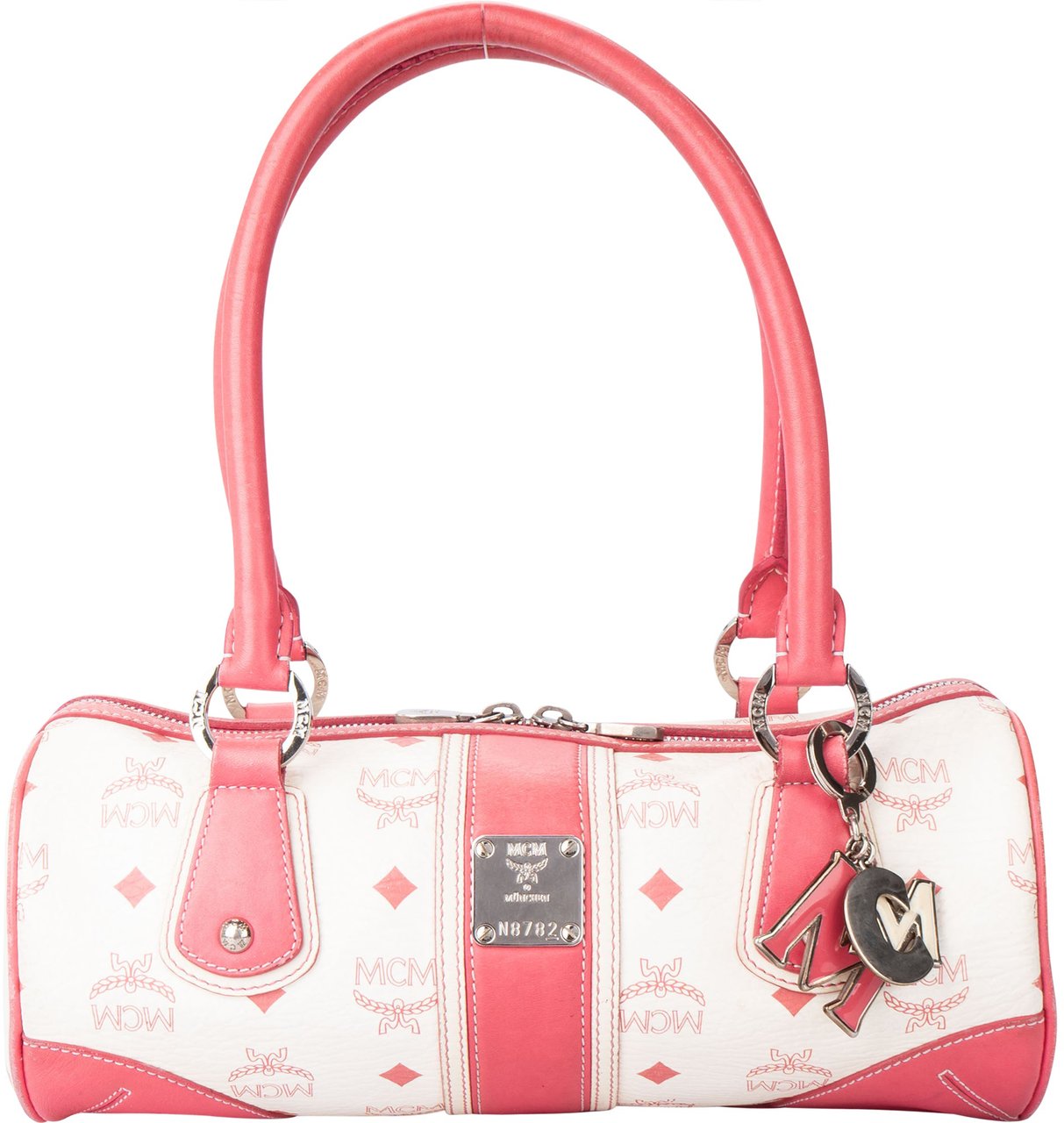 MCM MCM Visetos Monogram Bowling Handbag Divers