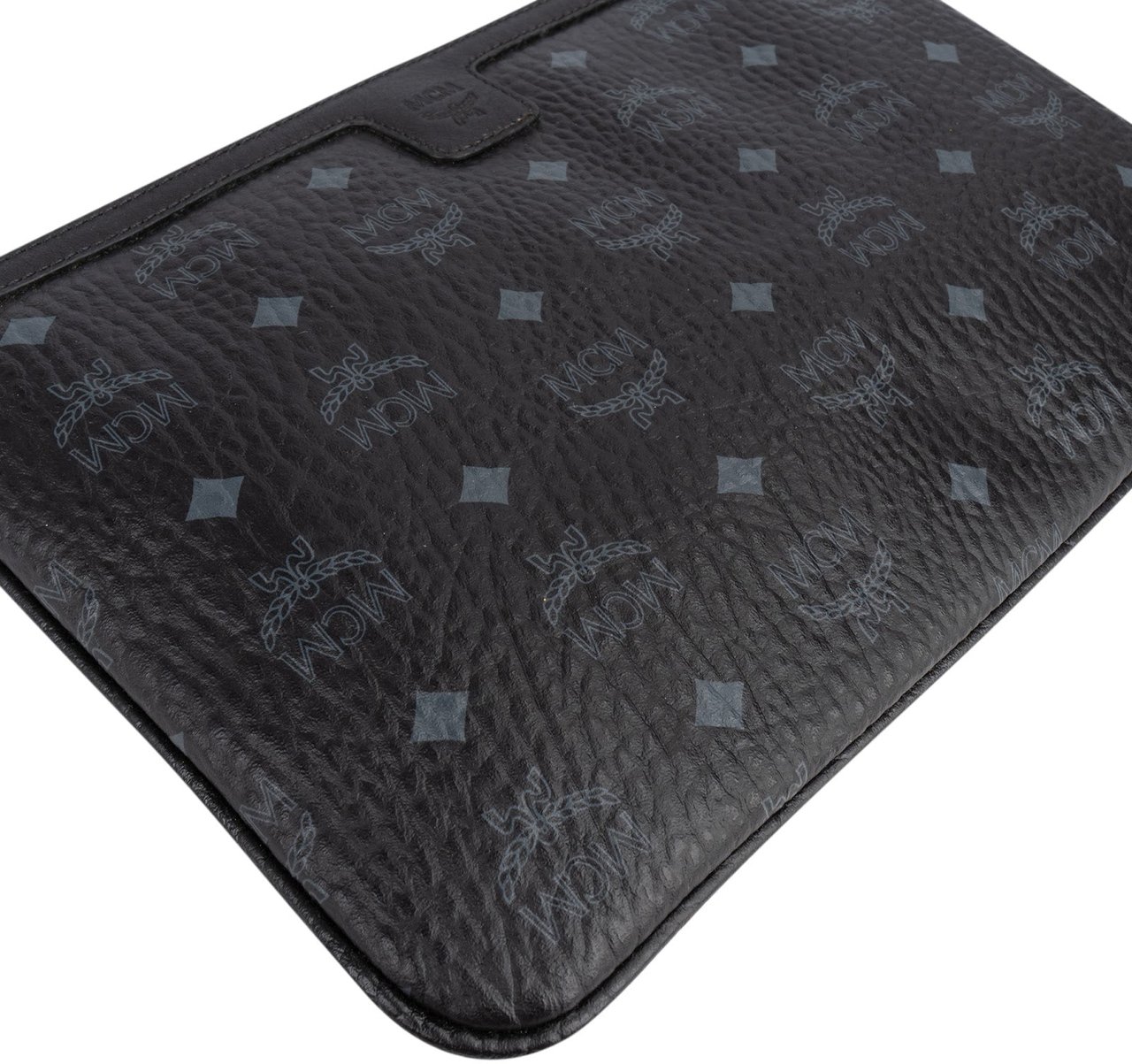 MCM MCM Monogram Visetos Pochette Shoulder Bag Zwart