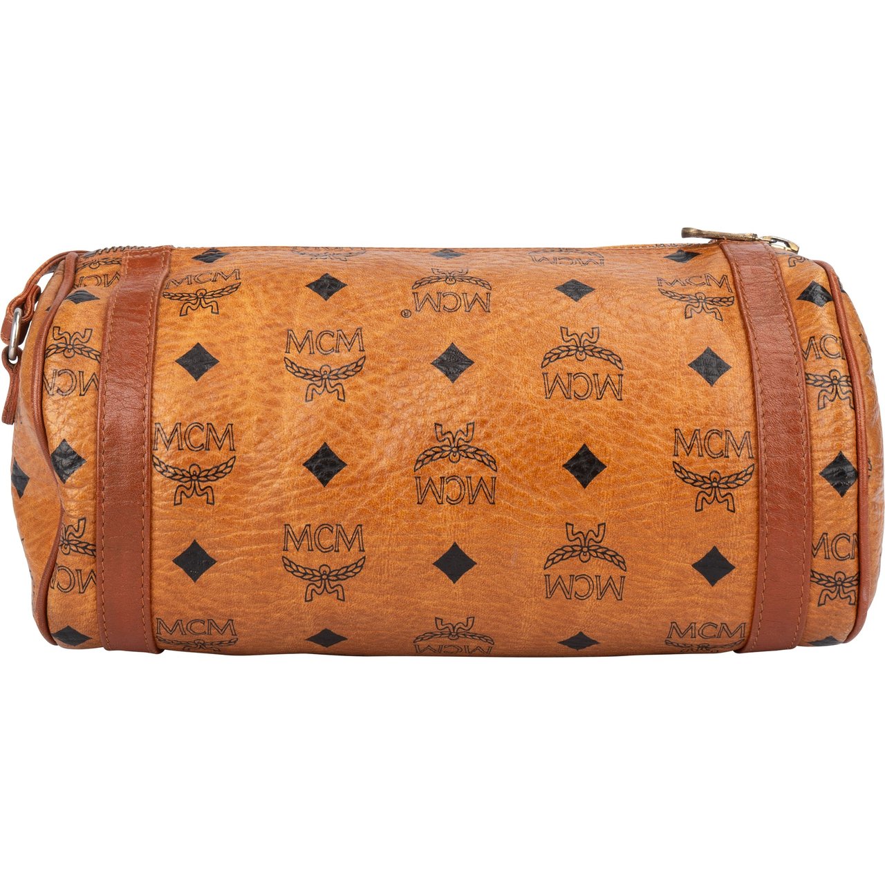 MCM MCM Visetos Monogram Bowling Crossbody Bag Divers